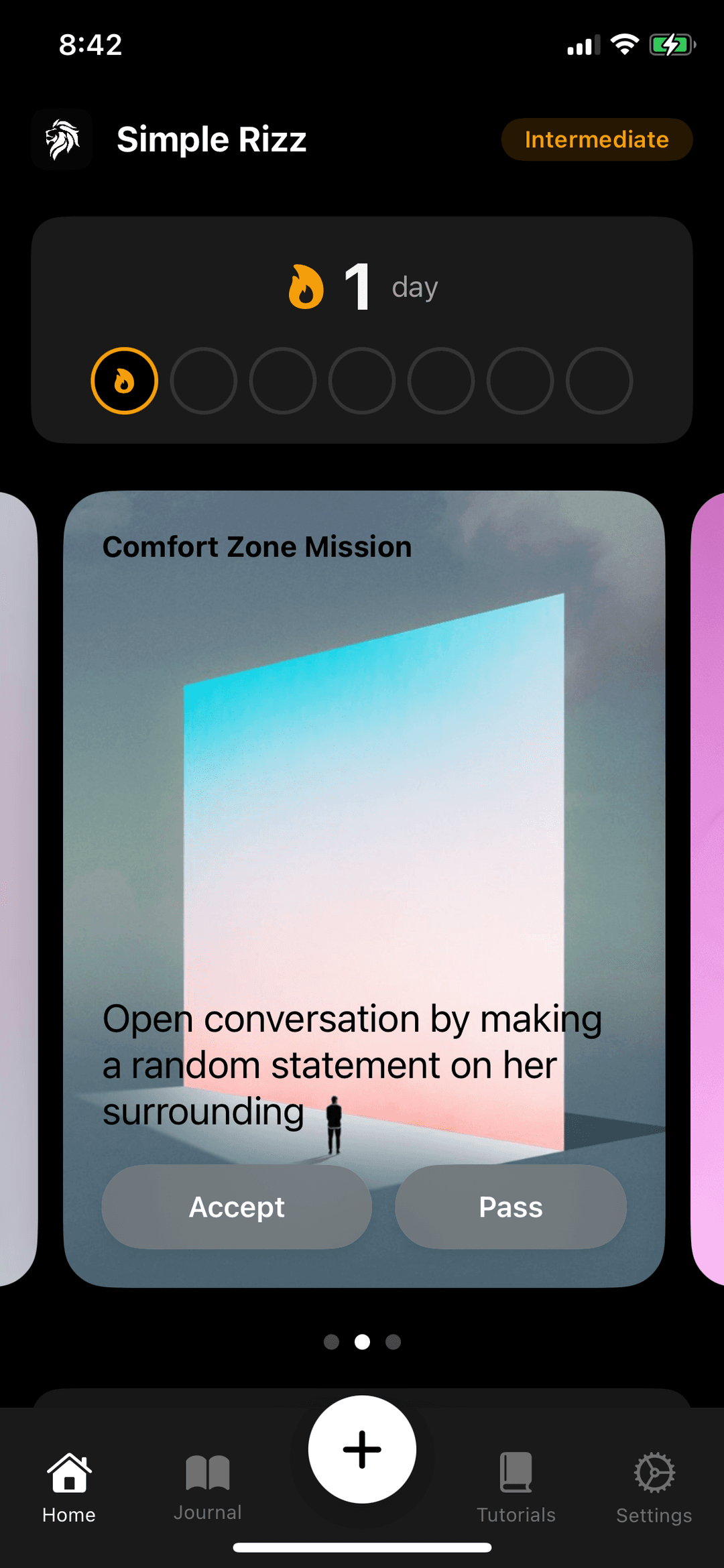 Simple Rizz app screenshot